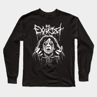 Black Metal Exorcist Long Sleeve T-Shirt